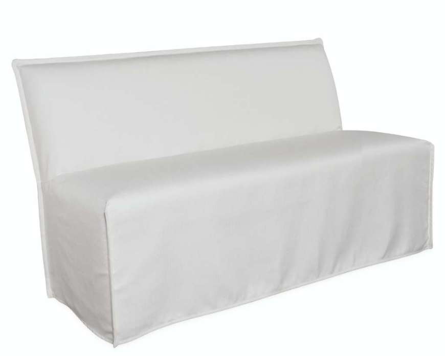 Picture of US105-56C JASMINE OUTDOOR SLIPCOVERED DINING BENCH