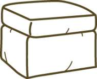 Picture of US137-00 CYPRESS OUTDOOR SLIPCOVERED OTTOMAN