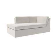 Picture of US3942-83LF HAVANA OUTDOOR SLIPCOVERED BUMPER CHAISE