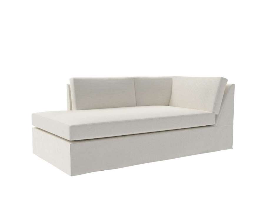 Picture of US3942-83LF HAVANA OUTDOOR SLIPCOVERED BUMPER CHAISE