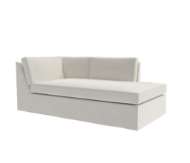 Picture of US3942-83RF HAVANA OUTDOOR SLIPCOVERED BUMPER CHAISE