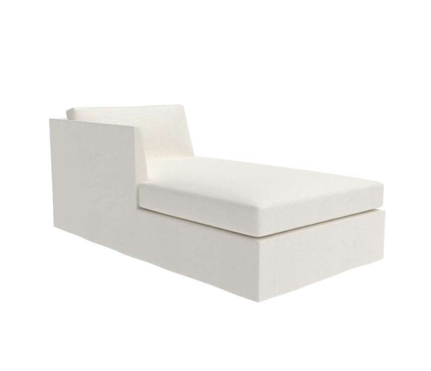 Picture of US3942-85LF HAVANA OUTDOOR SLIPCOVERED ONE ARM CHAISE