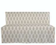 Picture of C1747-56C SLIPCOVERED DINING BENCH