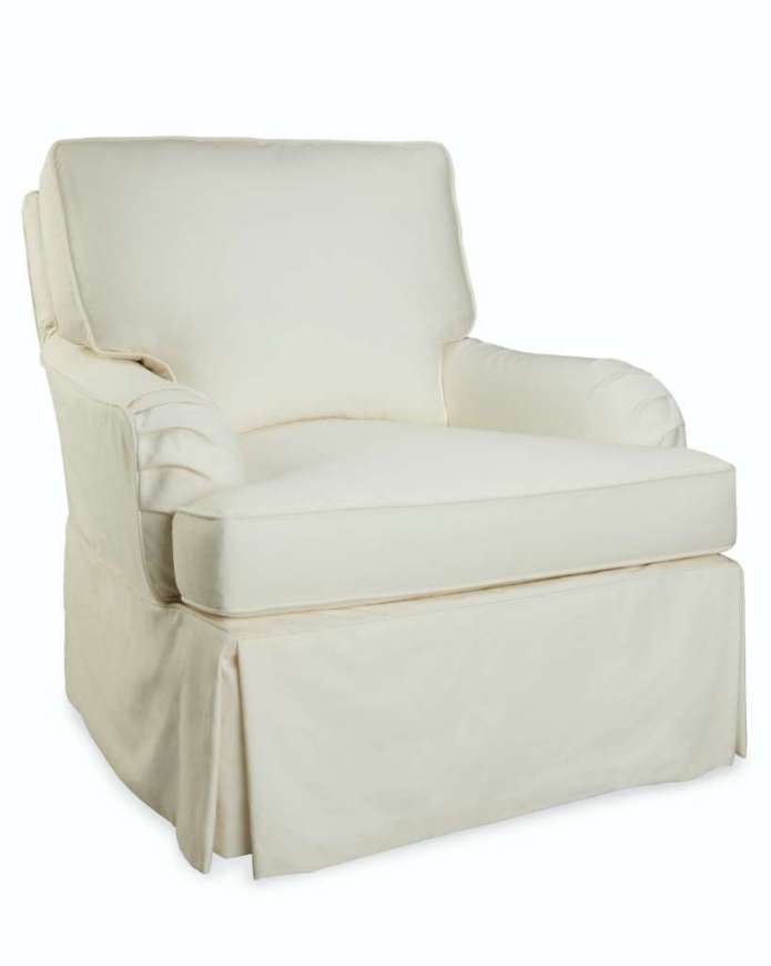 Picture of C1074-01 SLIPCOVERED CHAIR