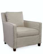 Picture of C1296-01 SLIPCOVERED CHAIR