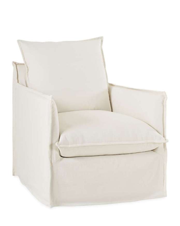 Picture of C1297-01 SLIPCOVERED CHAIR