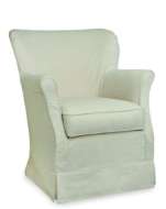 Picture of C1347-01 SLIPCOVERED CHAIR