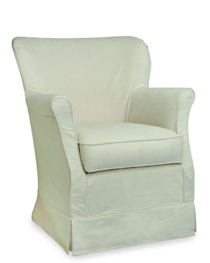 Picture of C1347-01 SLIPCOVERED CHAIR