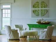 Picture of C1347-01 SLIPCOVERED CHAIR