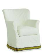 Picture of C1347-01 SLIPCOVERED CHAIR