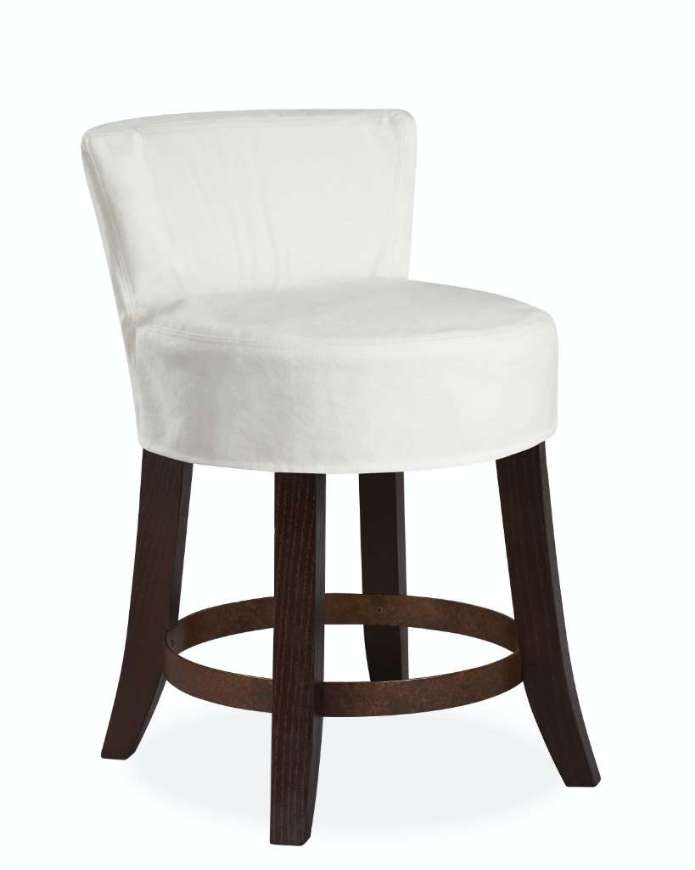 Picture of C5983-01SW SLIPCOVERED SWIVEL CHAIR