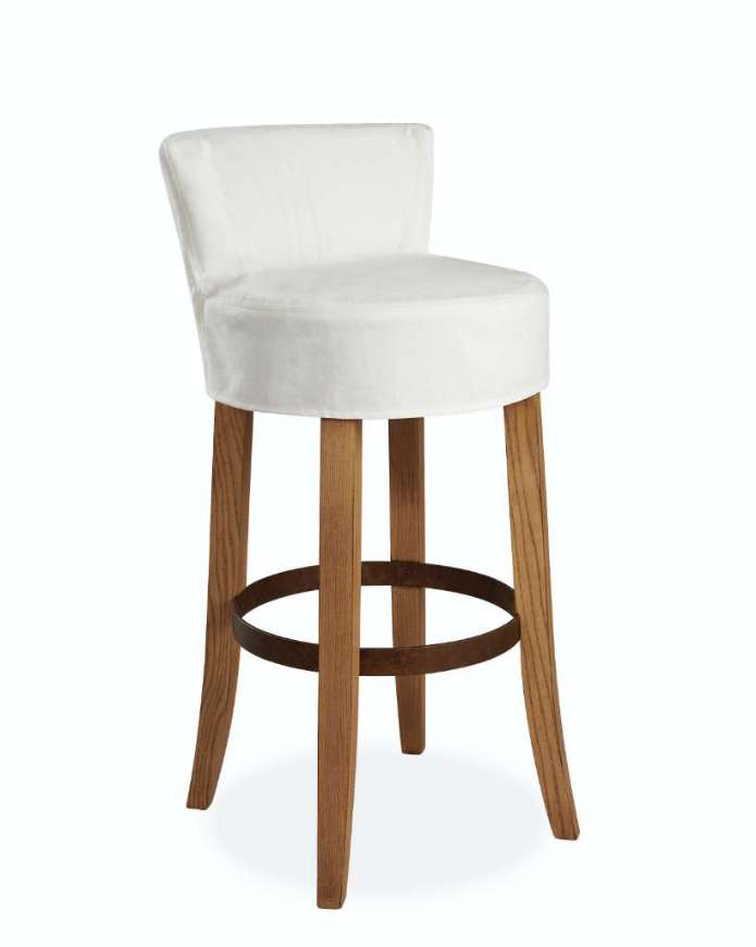 Picture of C5983-52SW SLIPCOVERED SWIVEL BAR STOOL