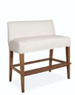 Picture of C7000-57 SLIPCOVERED DUAL SEAT BAR BENCH