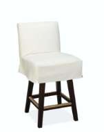 Picture of C7001-51SW SLIPCOVERED SWIVEL STOOL