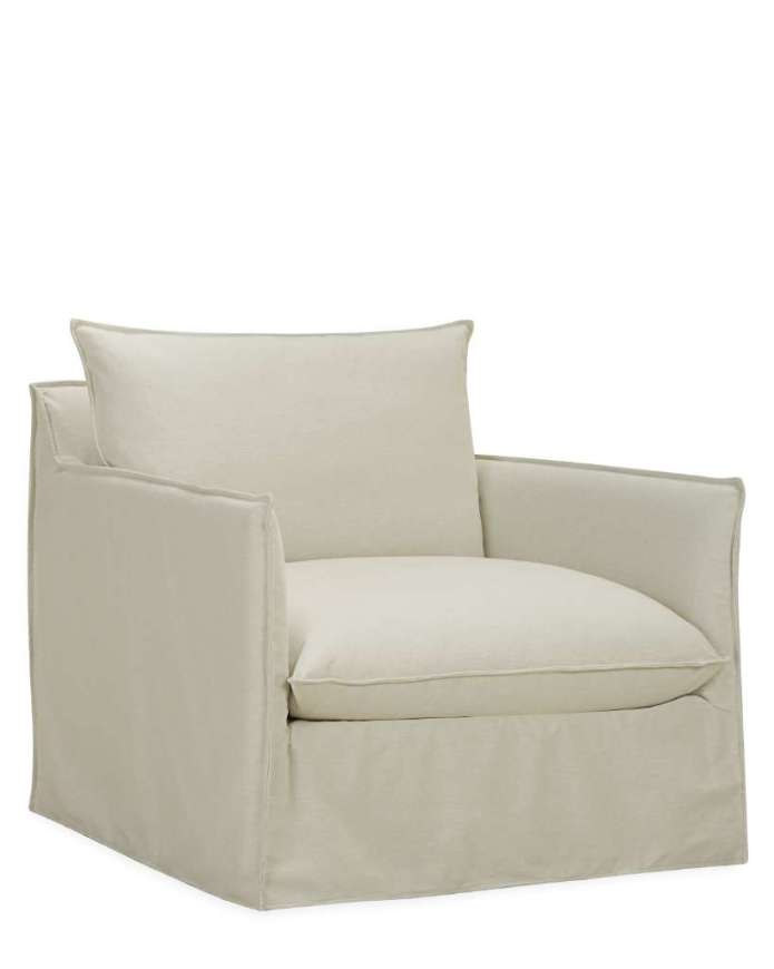 Picture of C1957-01 SLIPCOVERED CHAIR