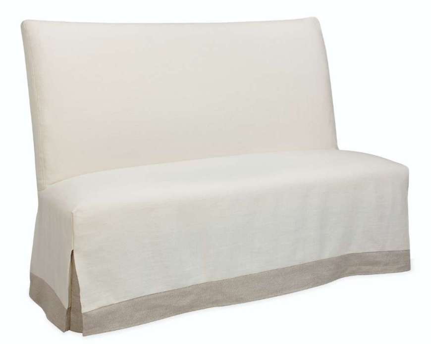Picture of C7758-56 SLIPCOVERED DINING BENCH