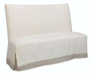 Picture of C7758-56 SLIPCOVERED DINING BENCH
