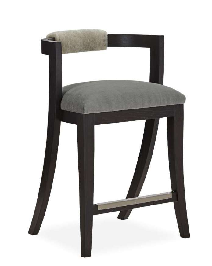 Picture of L1218-51 LEATHER COUNTER STOOL