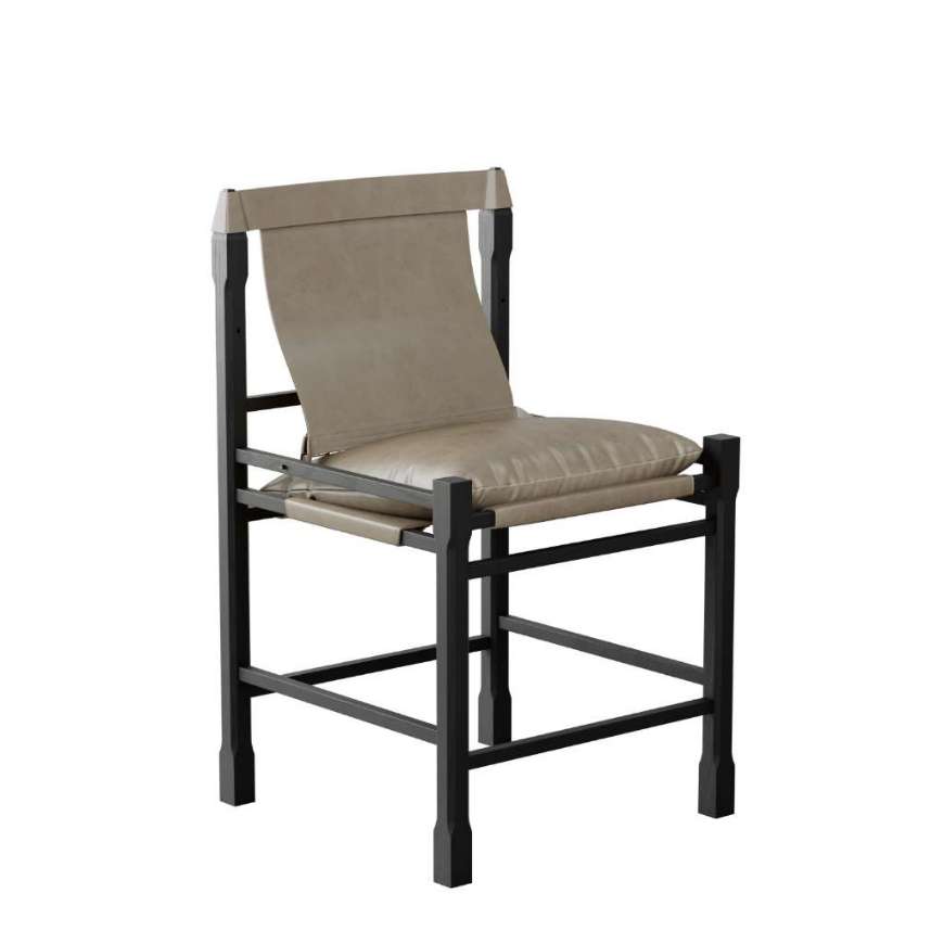 Picture of L1888-51 LEATHER COUNTER STOOL