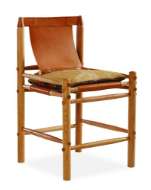 Picture of L1898-51 LEATHER COUNTER STOOL