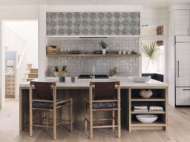 Picture of L1898-51 LEATHER COUNTER STOOL