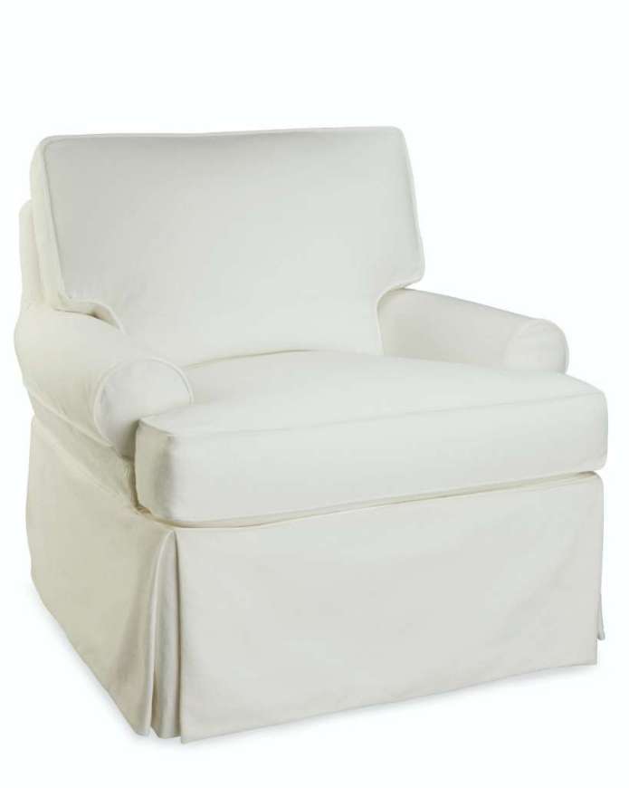 Picture of C3188-01 SLIPCOVERED CHAIR