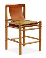 Picture of L1898-52 LEATHER BAR STOOL