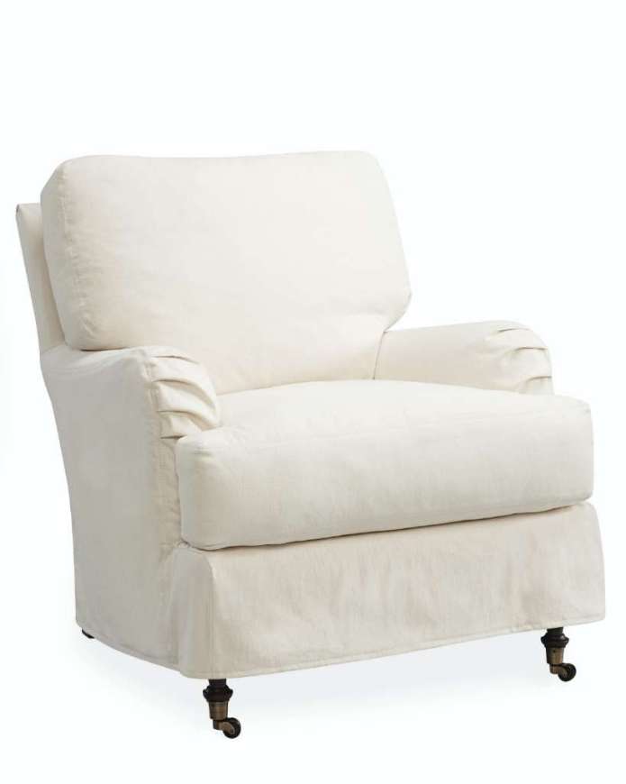 Picture of C3452-01 SLIPCOVERED CHAIR