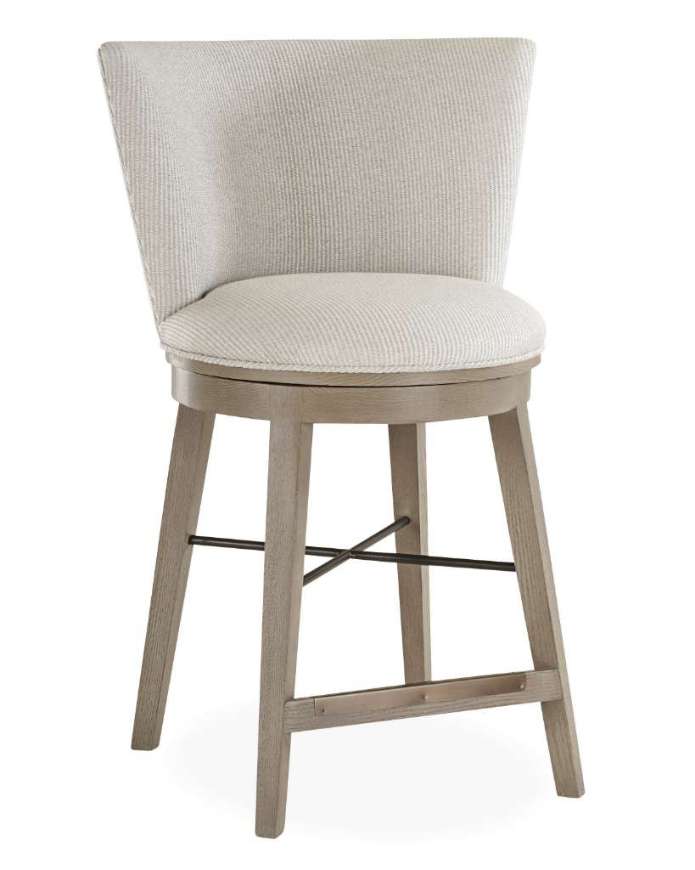 Picture of L4389-52SW LEATHER BAR STOOL