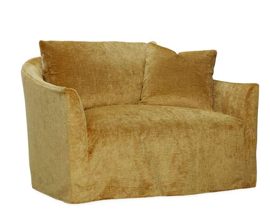 Picture of C3612-16 SLIPCOVERED CHAIR & 1/2