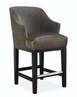 Picture of L5002-51 LEATHER COUNTER STOOL