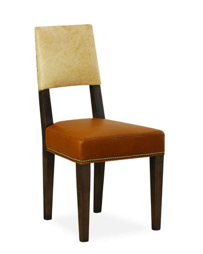 Picture of L5573-01 LEATHER DINING CHAIR