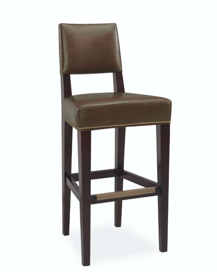 Picture of L5573-52 LEATHER BAR STOOL