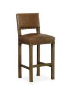 Picture of L5778-51 LEATHER COUNTER STOOL