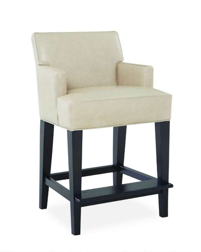 Picture of L5903-51 LEATHER COUNTER STOOL