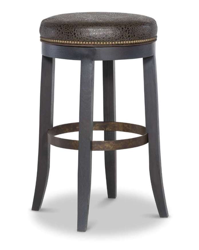 Picture of L5973-52SW LEATHER BAR STOOL