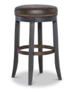 Picture of L5973-52SW LEATHER BAR STOOL
