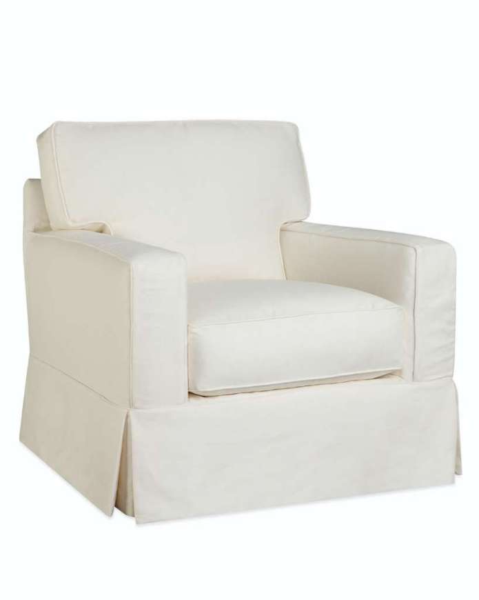 Picture of C5287-01 SLIPCOVERED CHAIR