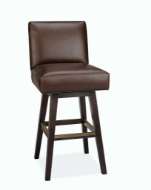 Picture of L7001-52SW LEATHER SWIVEL BAR STOOL