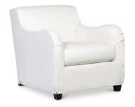 Picture of C6233-01 SLIPCOVERED CHAIR