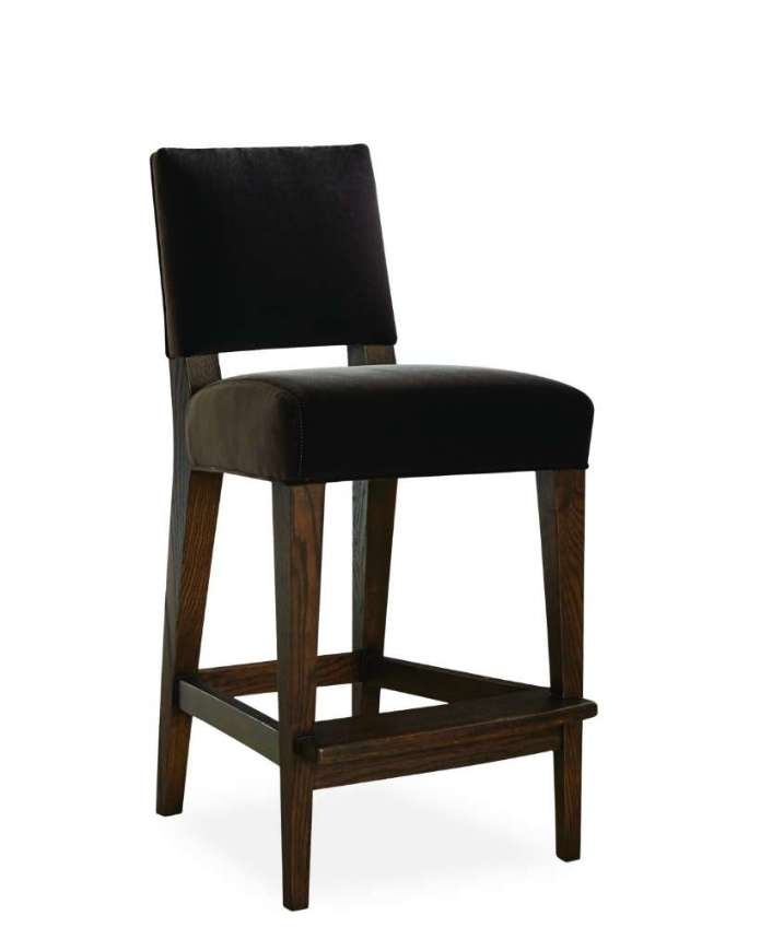 Picture of L7103-52 LEATHER BAR STOOL