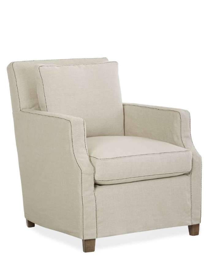 Picture of C7073-01 SLIPCOVERED CHAIR