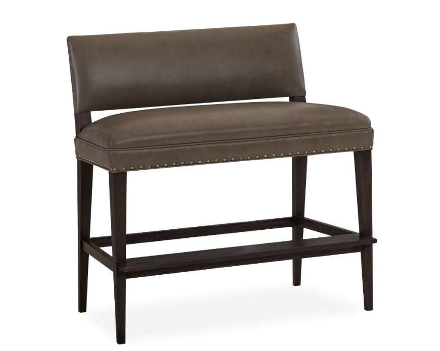 Picture of L7103-57 LEATHER BAR BENCH