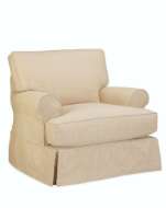 Picture of C7117-01 SLIPCOVERED CHAIR