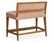 Picture of L7103-57 LEATHER BAR BENCH