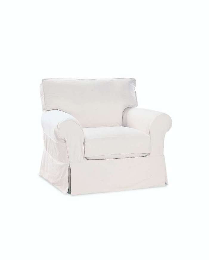 Picture of C7117-41 SLIPCOVERED CHAIR