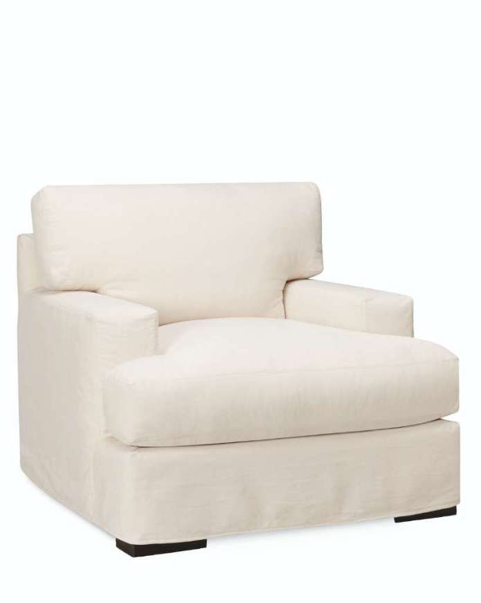 Picture of C7822-01 SLIPCOVERED CHAIR