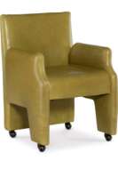 Picture of L8296-01C LEATHER DINING CHAIR