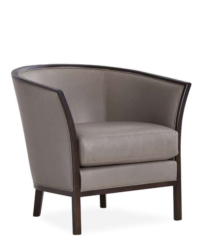 Picture of L1033-01 LEATHER CHAIR