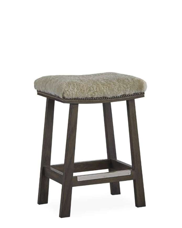 Picture of L9000-51 LEATHER COUNTER STOOL
